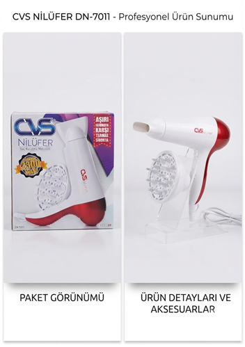CVS NİLÜFER SAÇ KURUTMA MAKİNESİ  KL:12